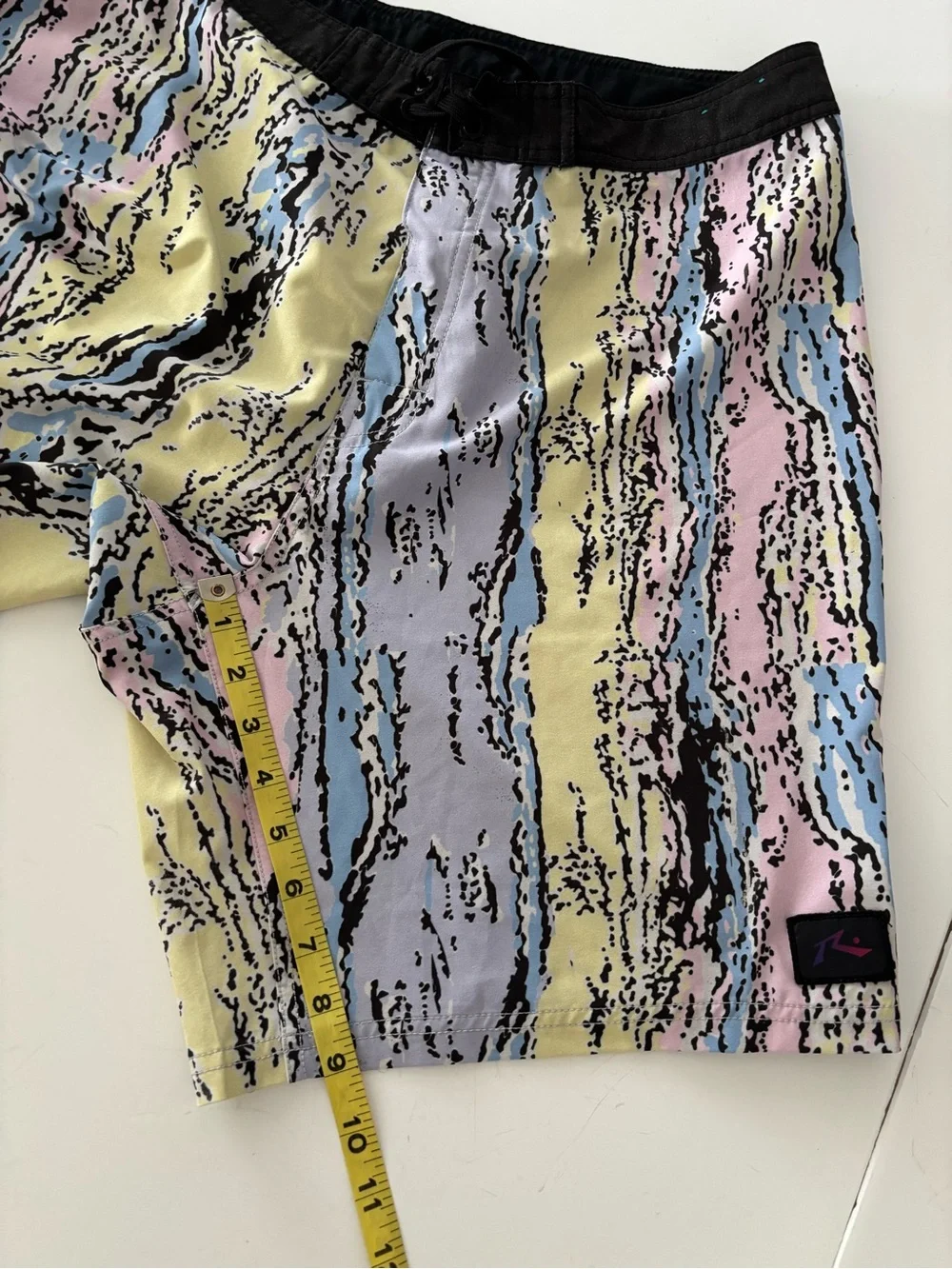 Rusty Men’s Multi-Color Swim Trunks Size 38